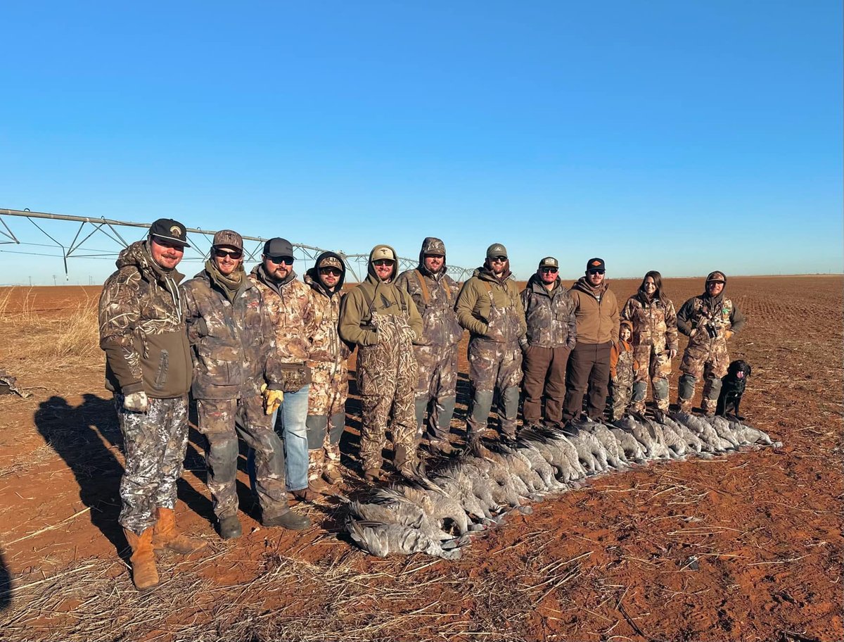 Group of hunters in Lubbock, TX