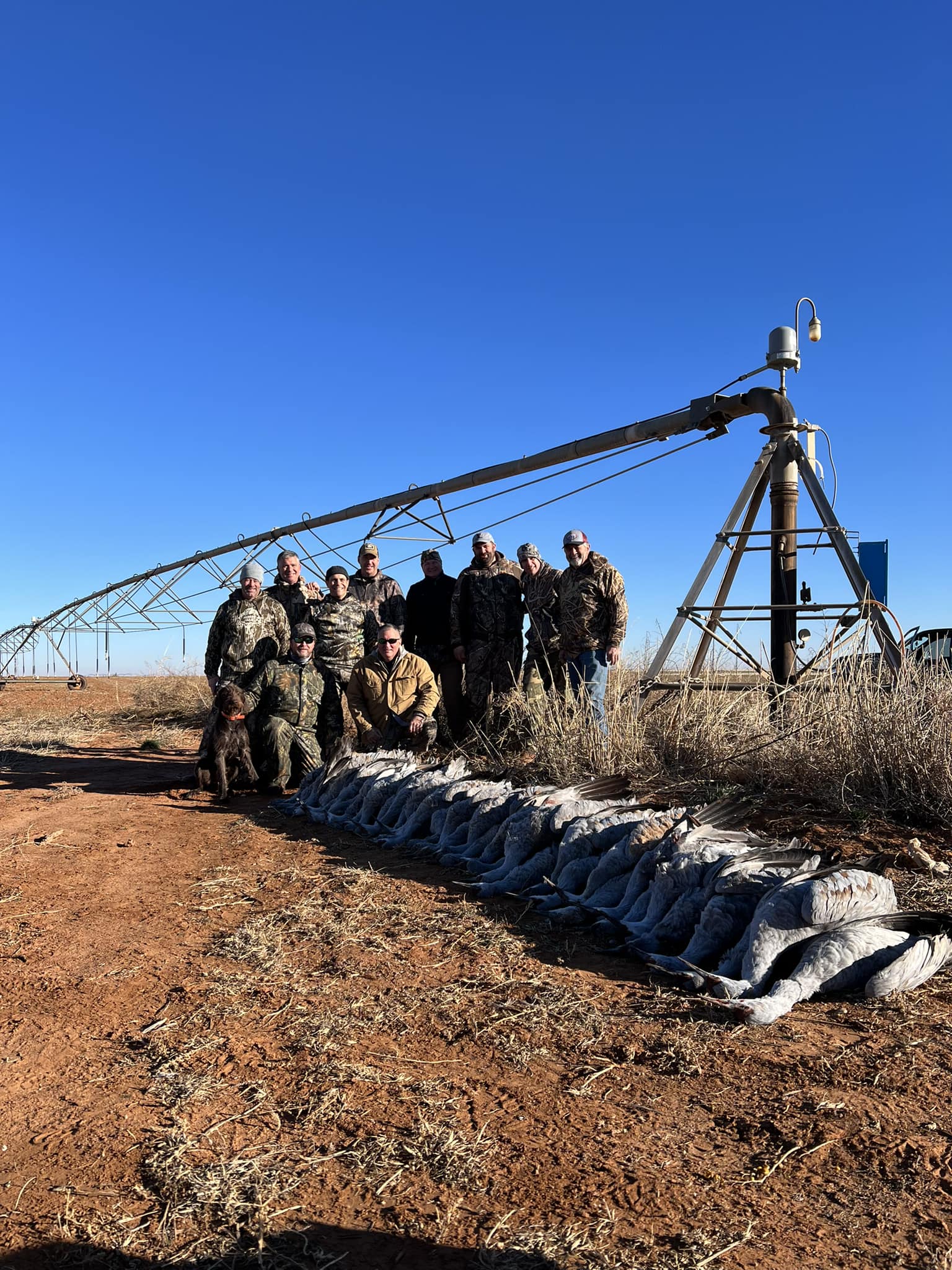 Group of hunters in Lubbock, TX
