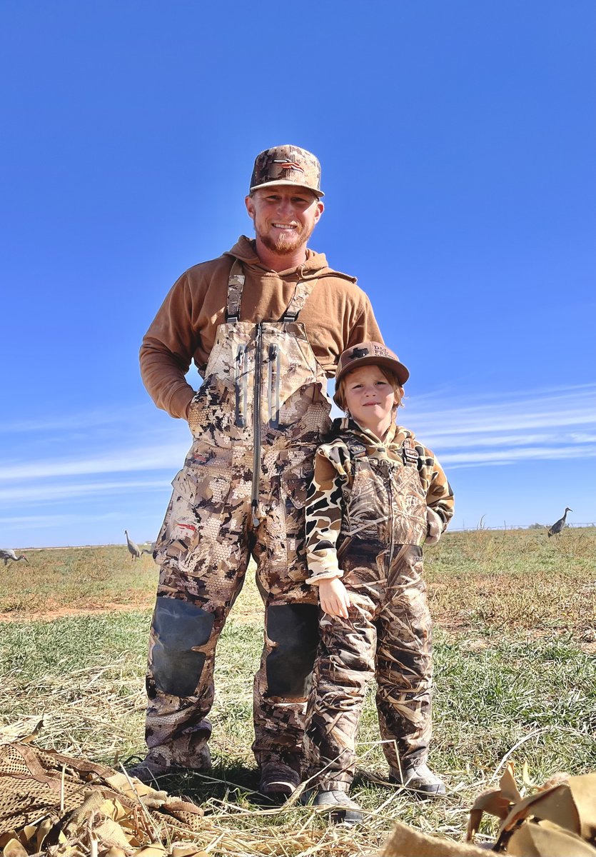 Man hunter with kid hunter